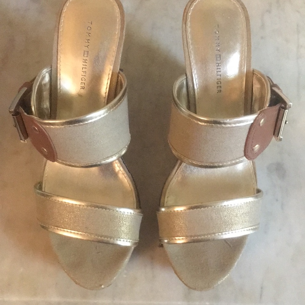 Stylish, Sparkly Wedges